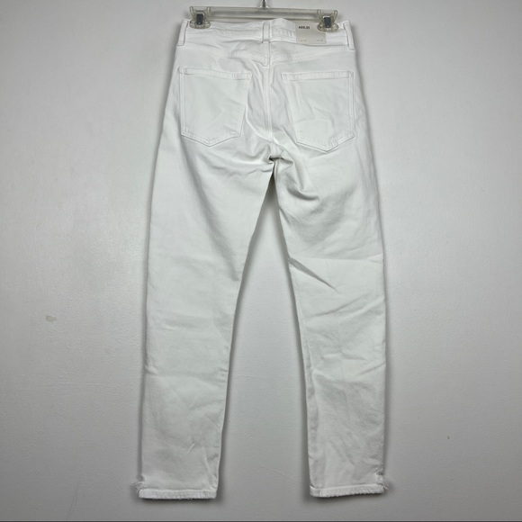 AGOLDE Toni Chewed Hem Straight Leg Jeans - Picture 5 of 9